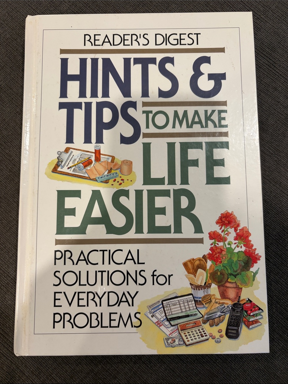 Reader’s Digest Hints & Tips To Make Life Easier - Hardcover Book     home books